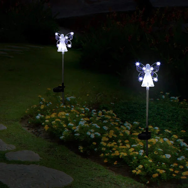 SolarGlow™ Solar Angel Light