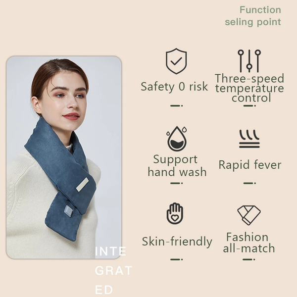 【🎅EARLY CHRISTMAS SALE🎅】Wireless Heated Scarf