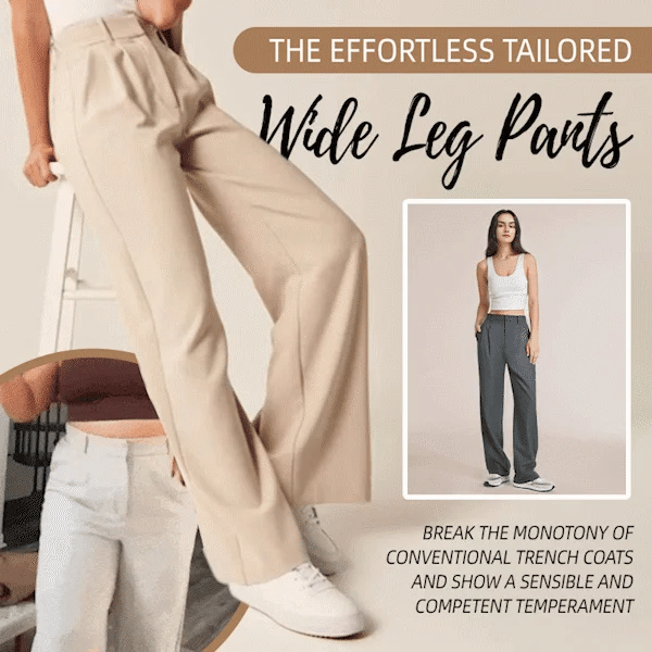 Sophie™ | Wide-Leg Comfort, Tailored to Flatter!