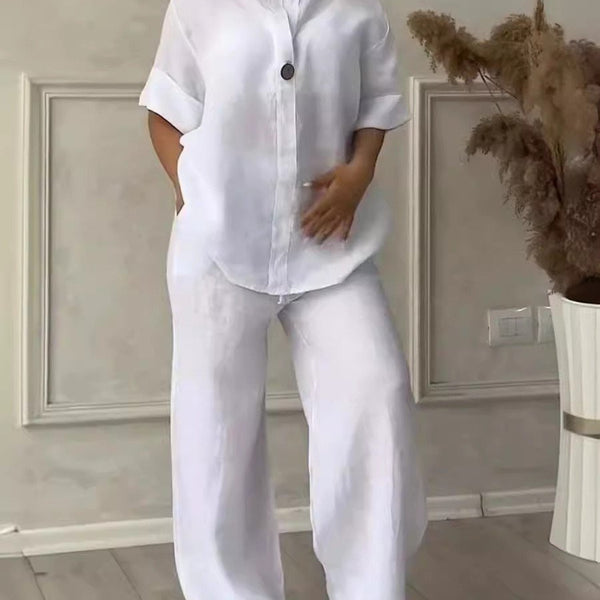 Alexa™ Linen two-piece set
