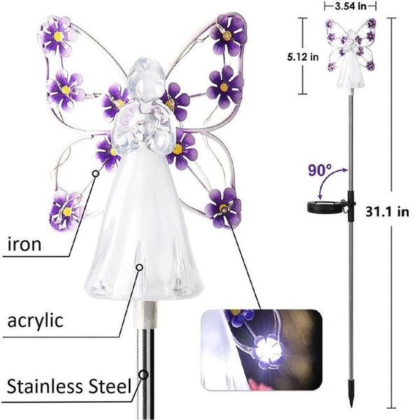 SolarGlow™ Solar Angel Light