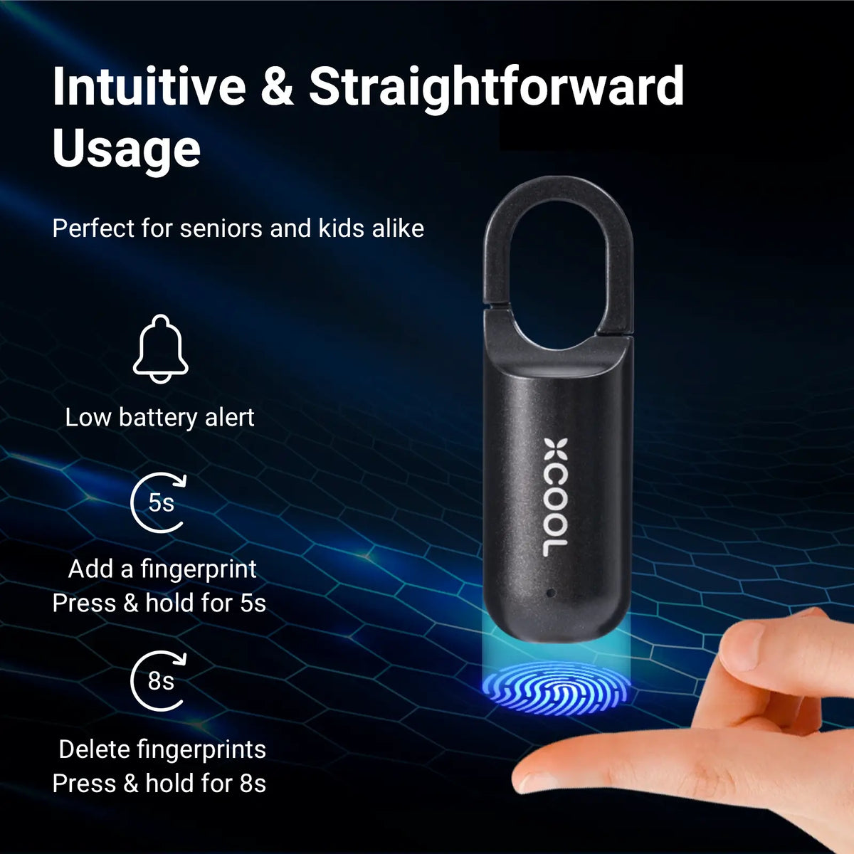 1+1 Free | InstaSecure™ Smart Fingerprint Protection