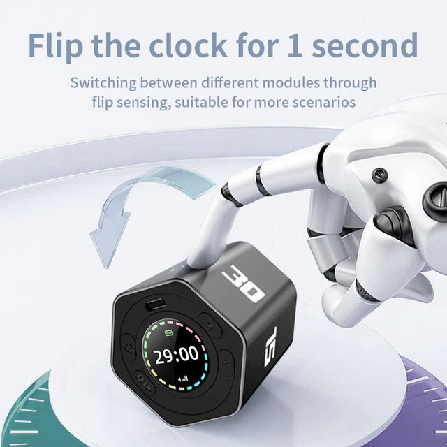 HexClock™ Accurate Countdown Function