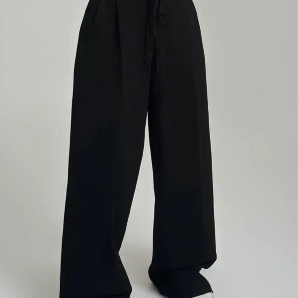 CELEST - WIDE LEG HIGH-RISE PANTS