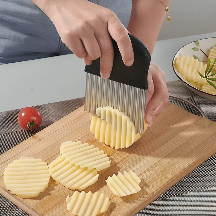RippleCutter™  Vegetable Curved Cutter
