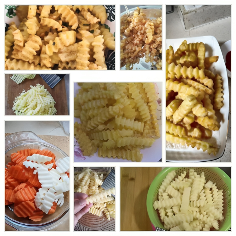 RippleCutter™  Vegetable Curved Cutter