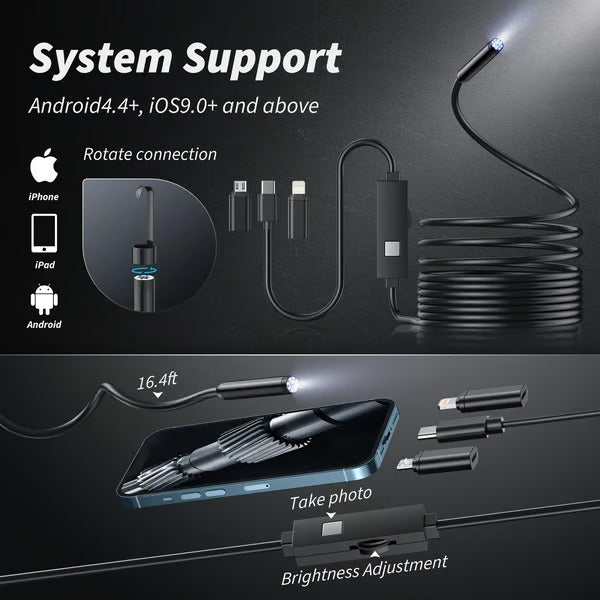 TinyScope™ Navigate Narrow Spaces