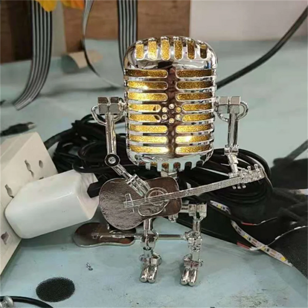 Guitarlamp™ - Robot Lamp with Guitar
