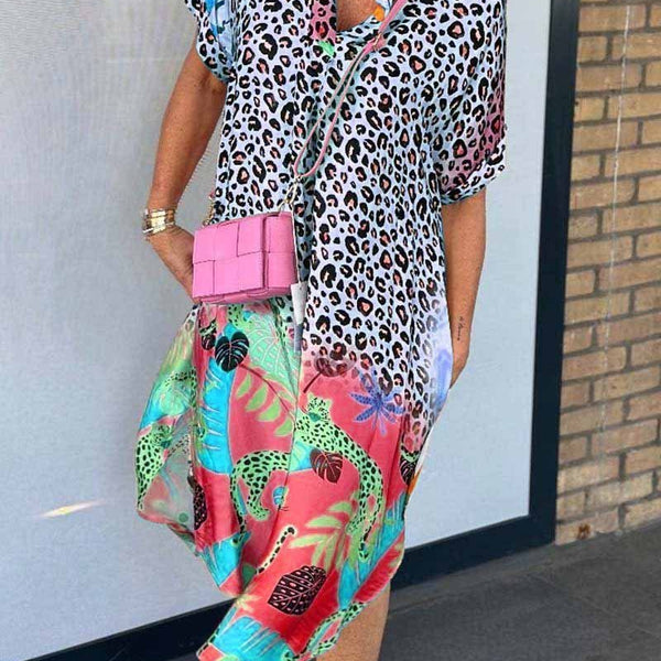 Kaitlyn™ Summer Leopard Dress