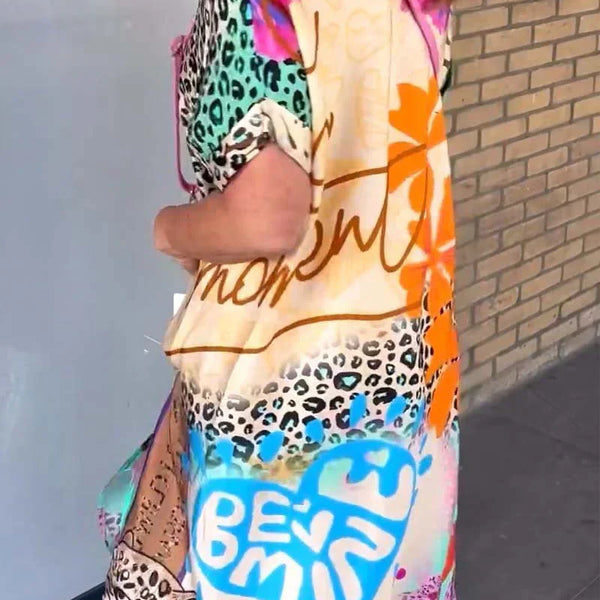 Kaitlyn™ Summer Leopard Dress