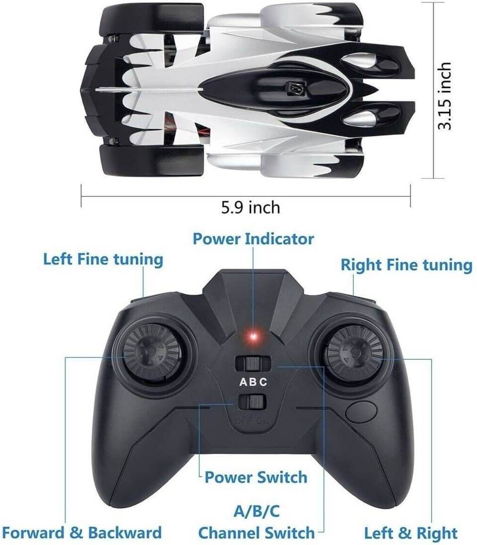 【🔥Best Seller - Limited Stock】Wireless Wall Climbing Car