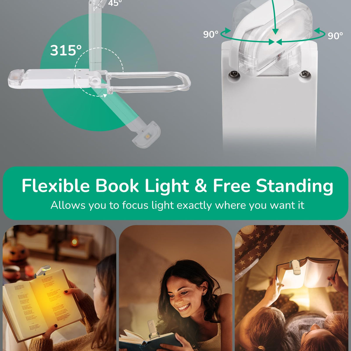 BrightPage™ Cozy Reading Companion