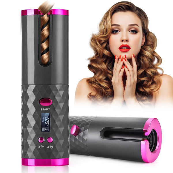 Riza-Luz™ - Wireless Automatic Hair Curler