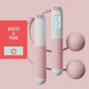  White & Pink (White Button)