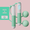  White & Green (White Button)