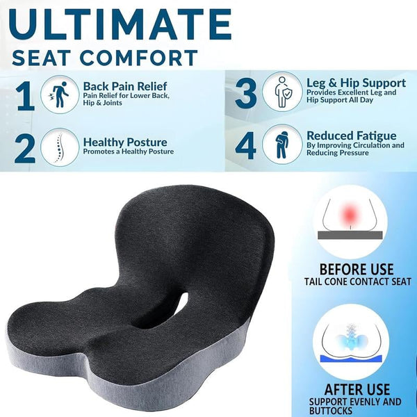 RelaxSeat™ Relaxed Support Cushion
