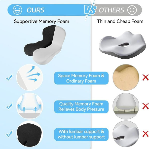 RelaxSeat™ Relaxed Support Cushion